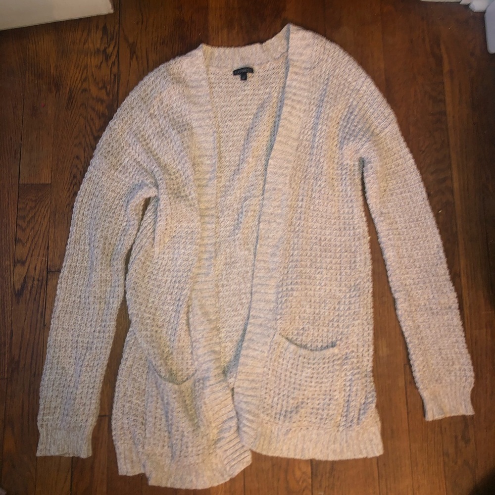Cream color cardigan